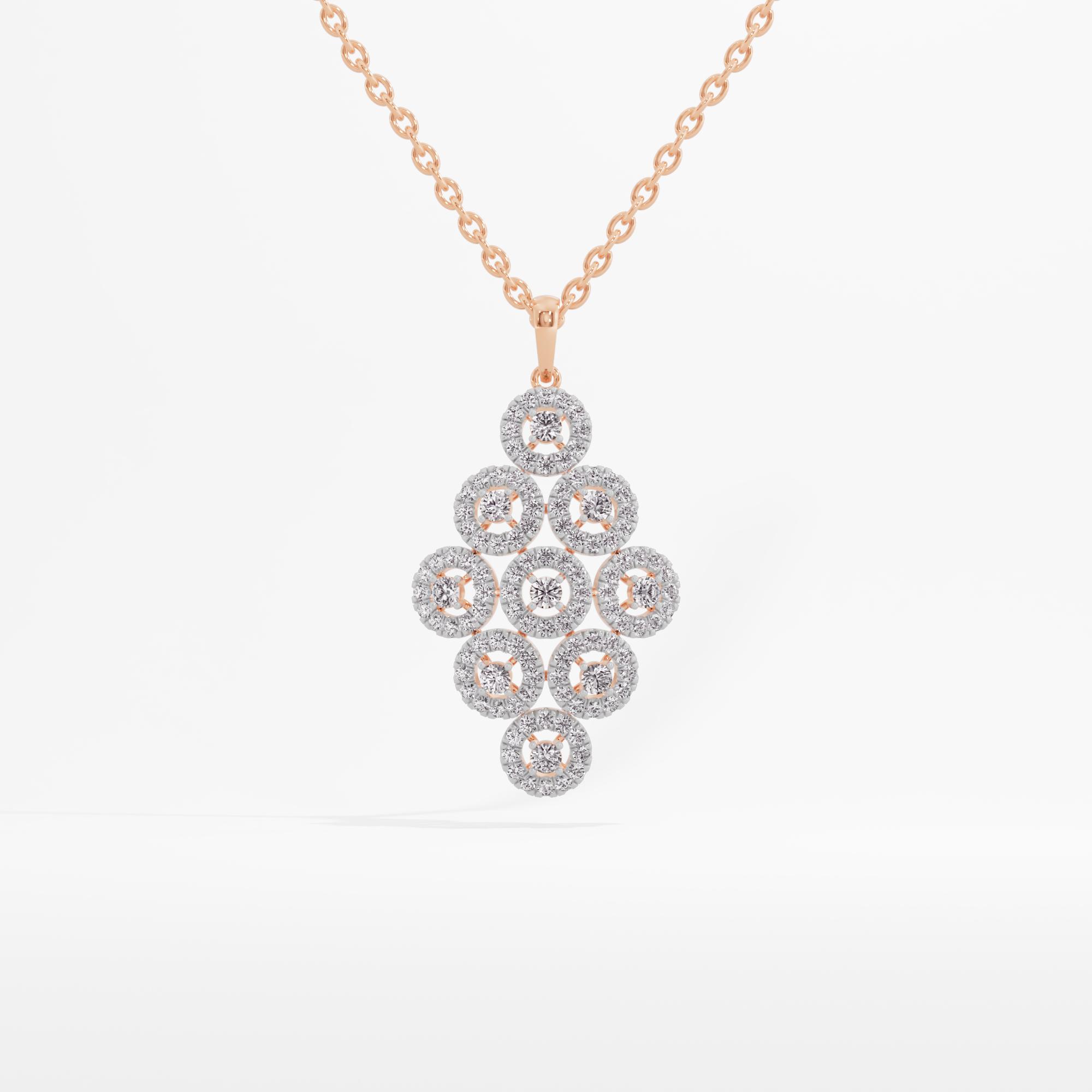 Circles of Brilliance Halo Pendant