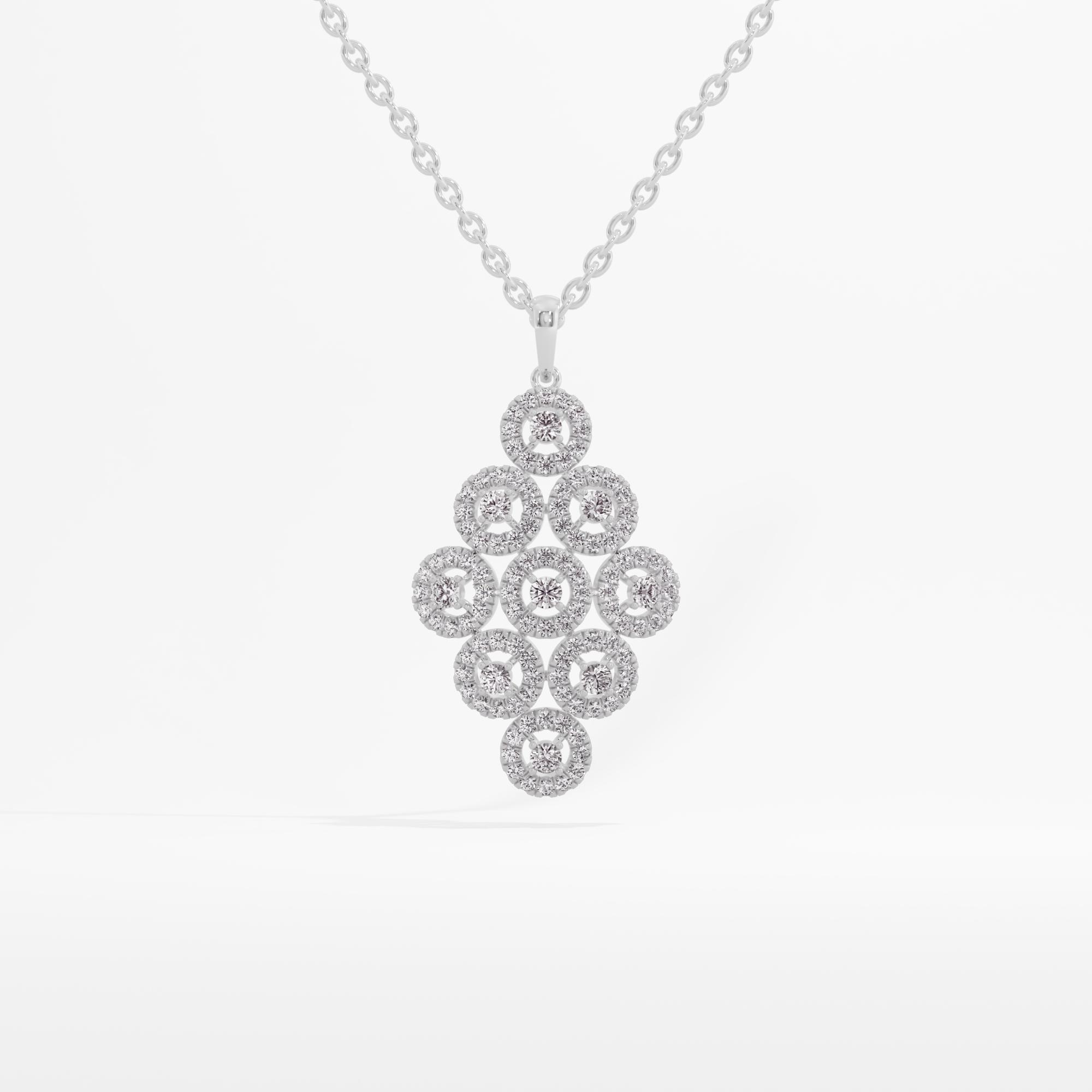 Circles of Brilliance Halo Pendant