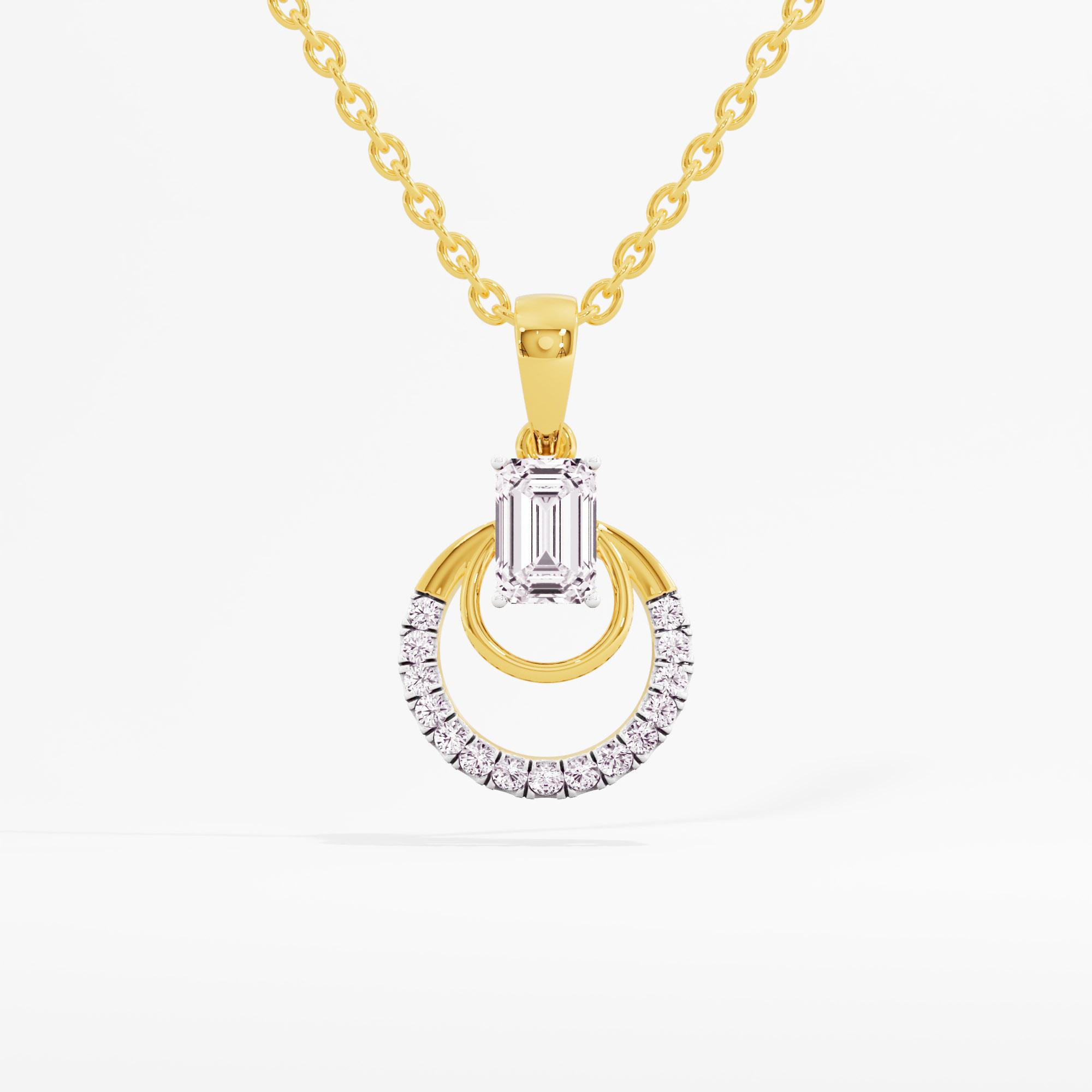 Circlique Solitaire Pendant
