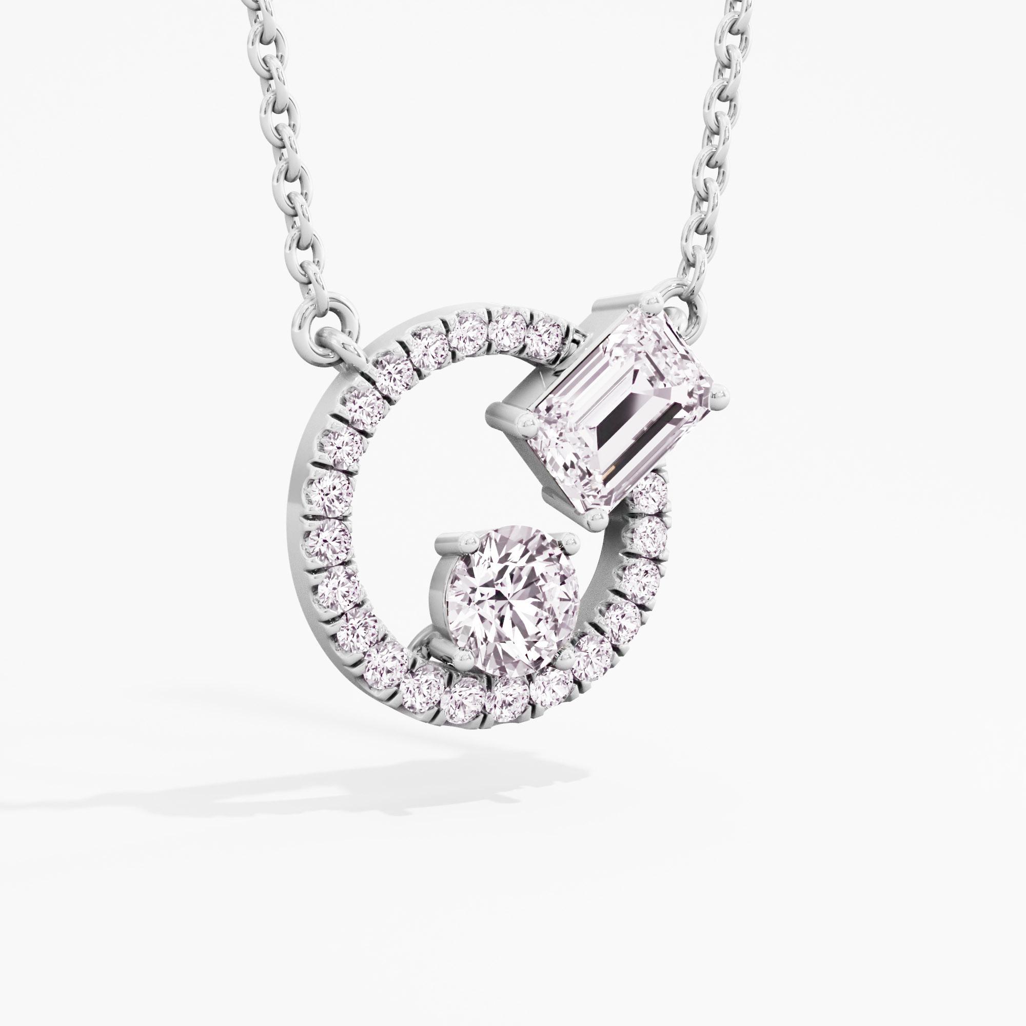 Cirvelle Solitaire Chain Necklace