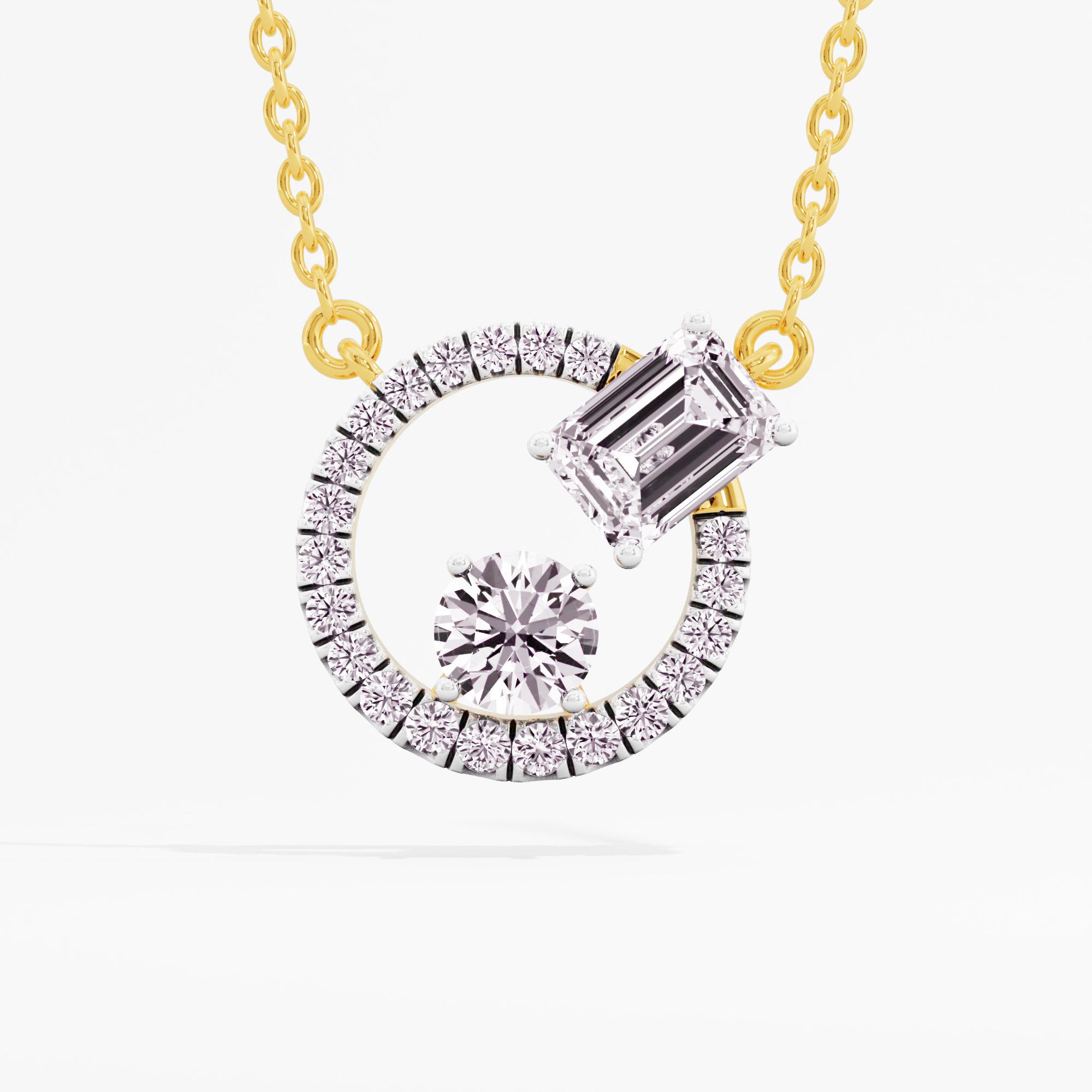 Cirvelle Solitaire Chain Necklace