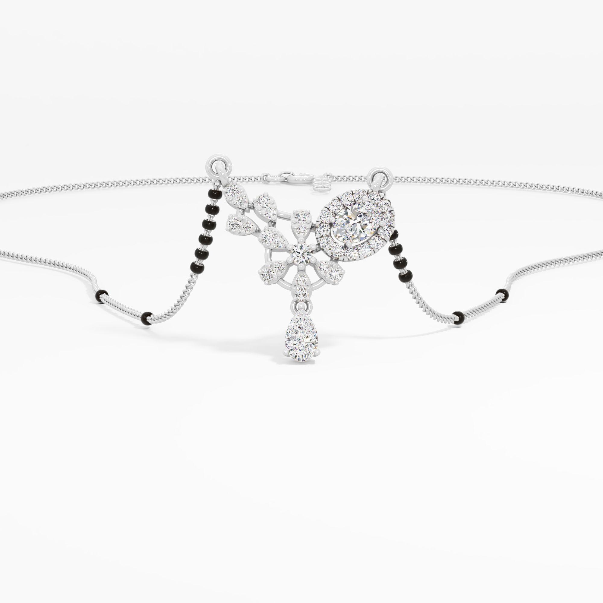 Pushpa Sacred Diamond Pendant