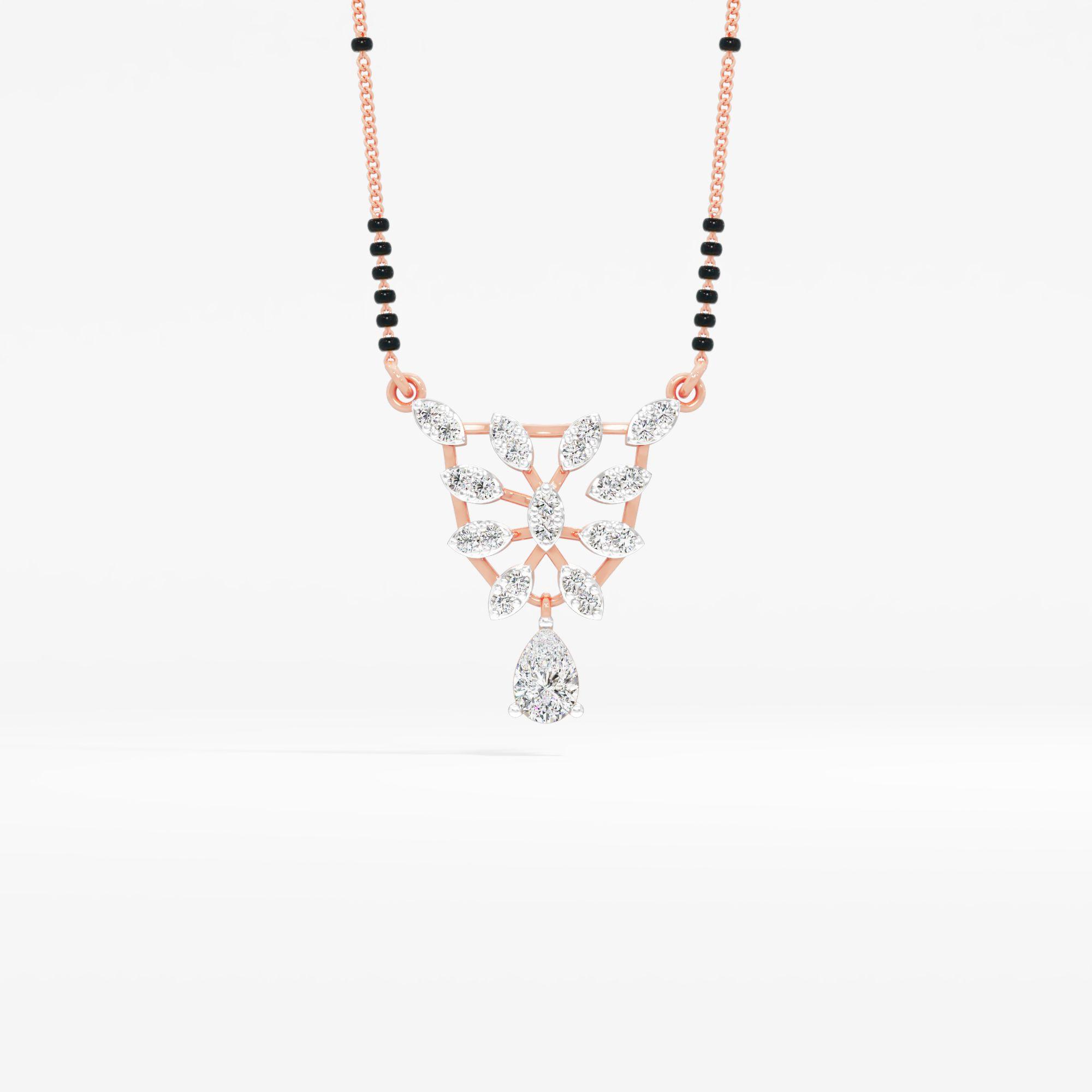 Marquise Chandelier Mangalsutra
