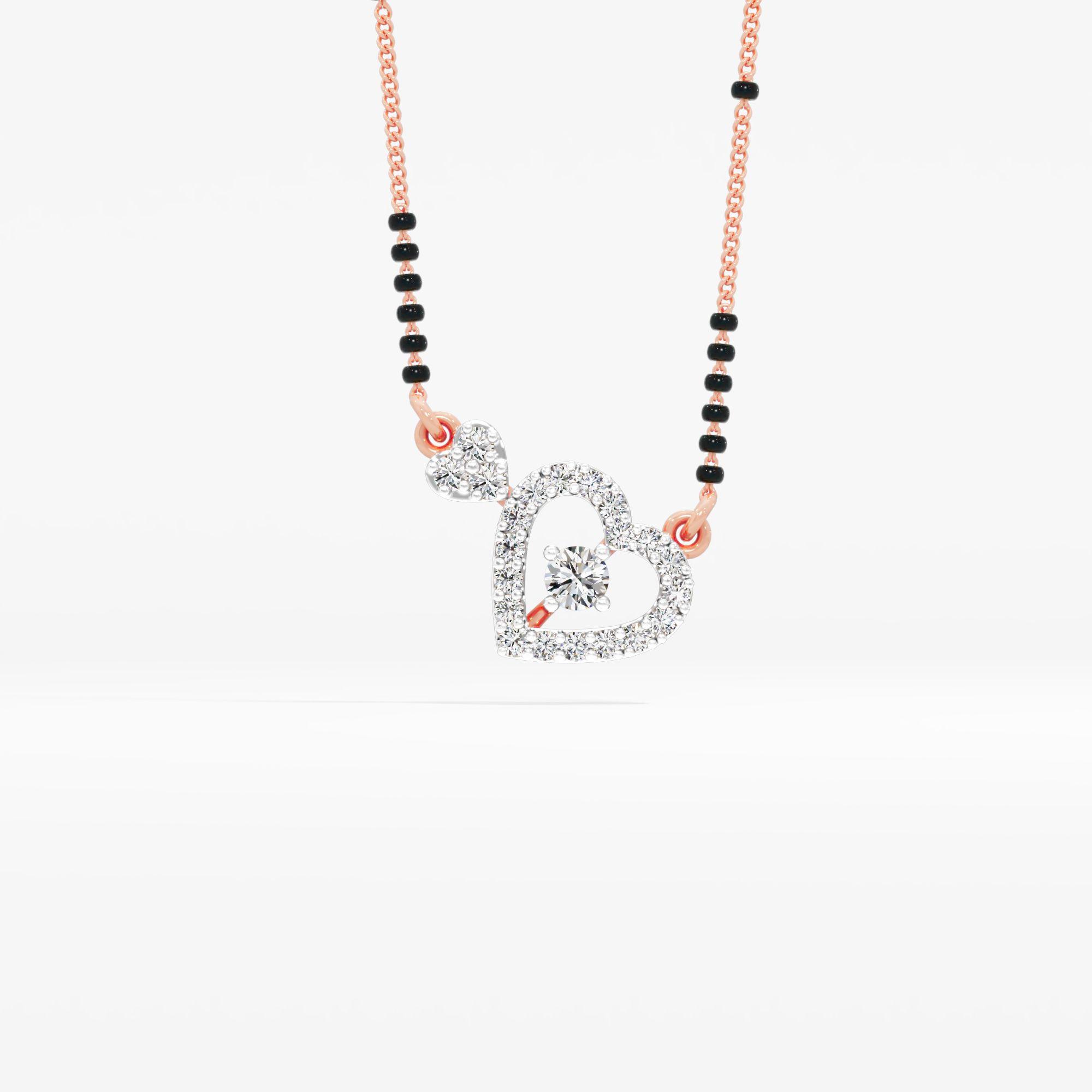 Twin Hearts Mangalsutra