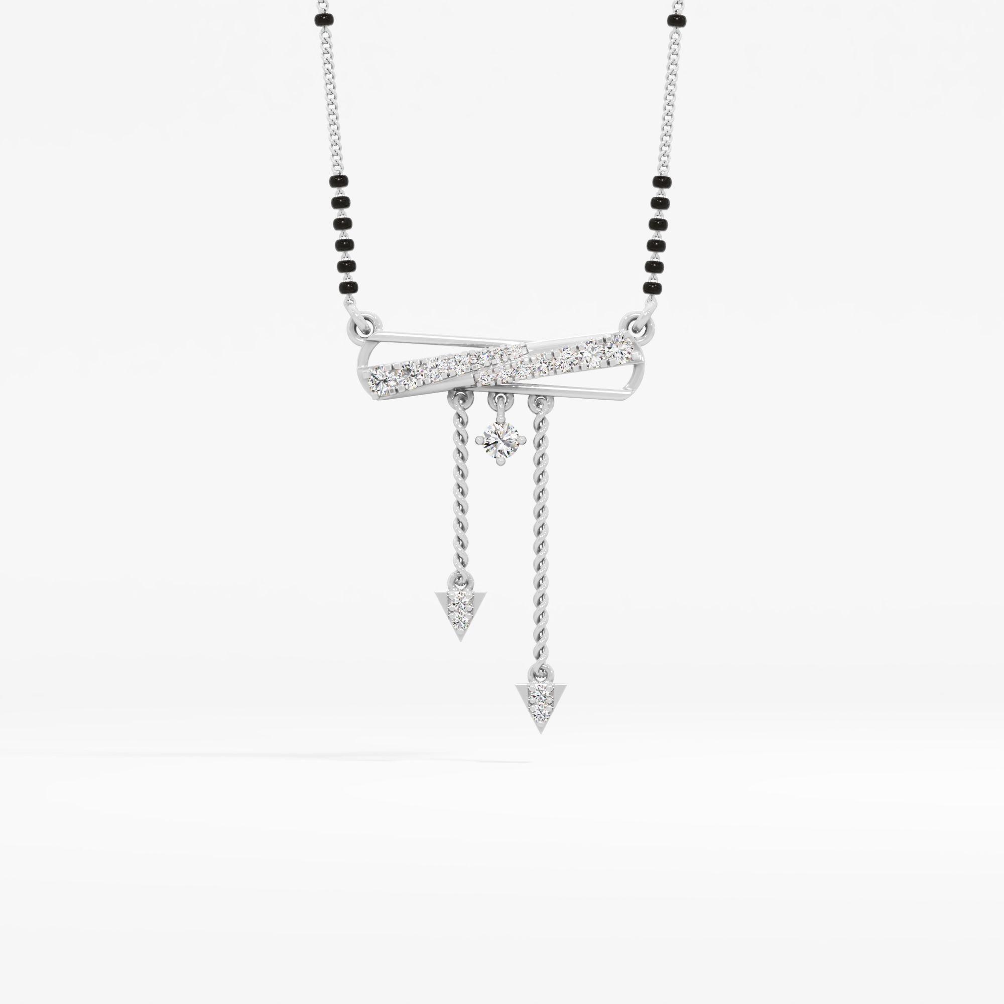 Arrowfall Lariat Mangalsutra Pendant