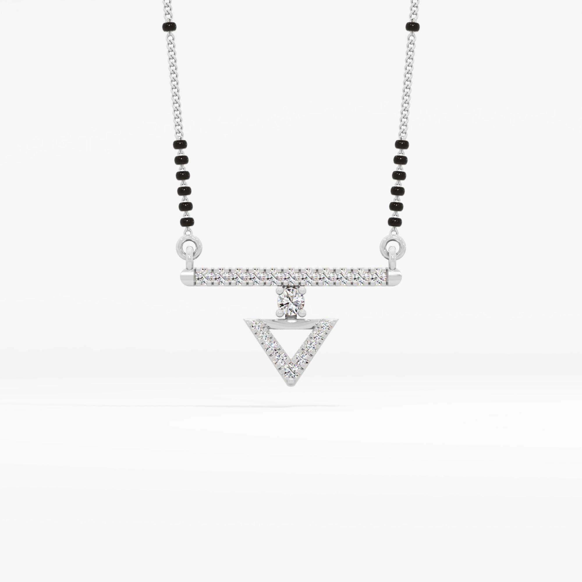 Minimal Tri-Charm Pendant