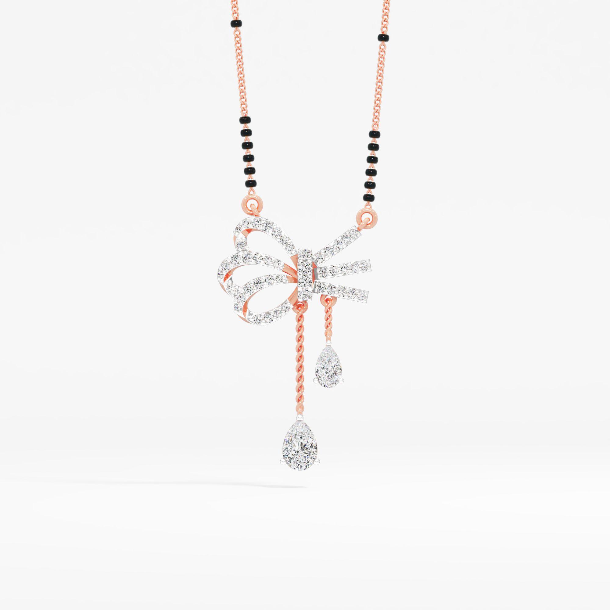 Butterfly Tassel Mangalsutra