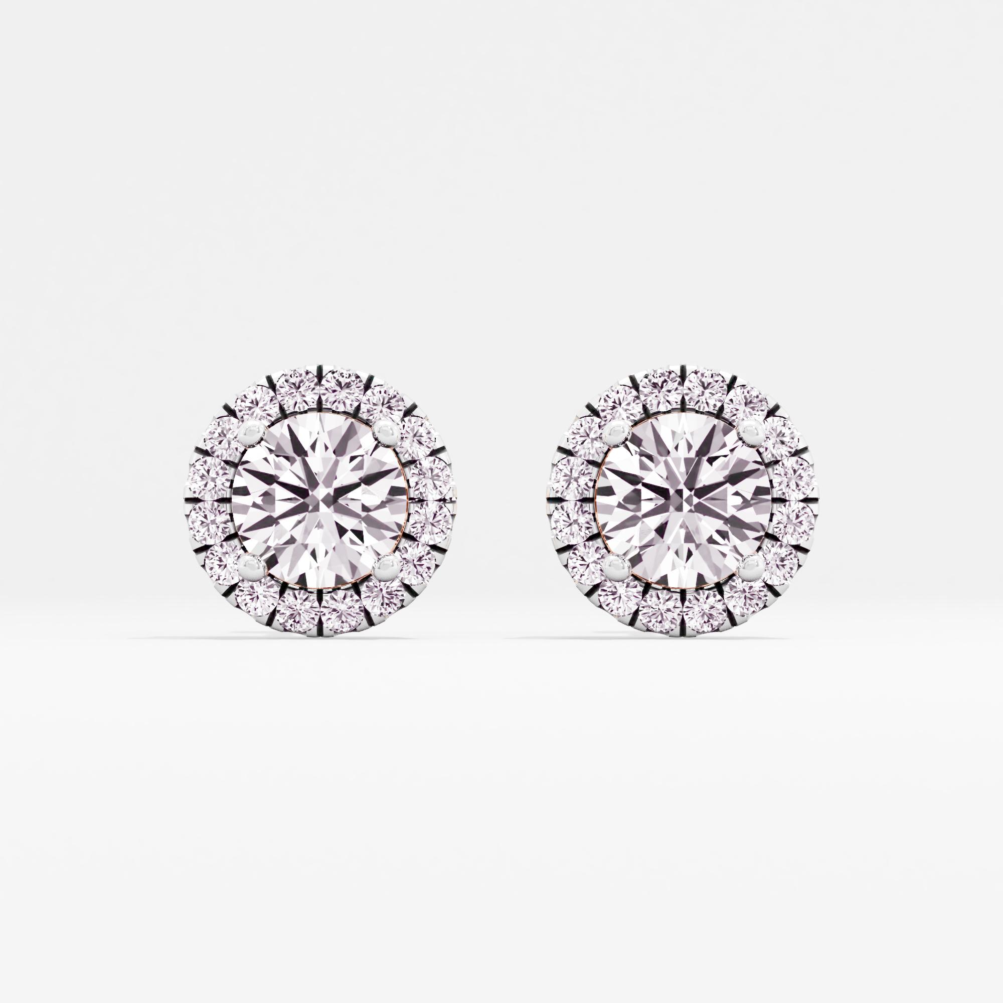 Delight Glimmers Halo Stud Earrings
