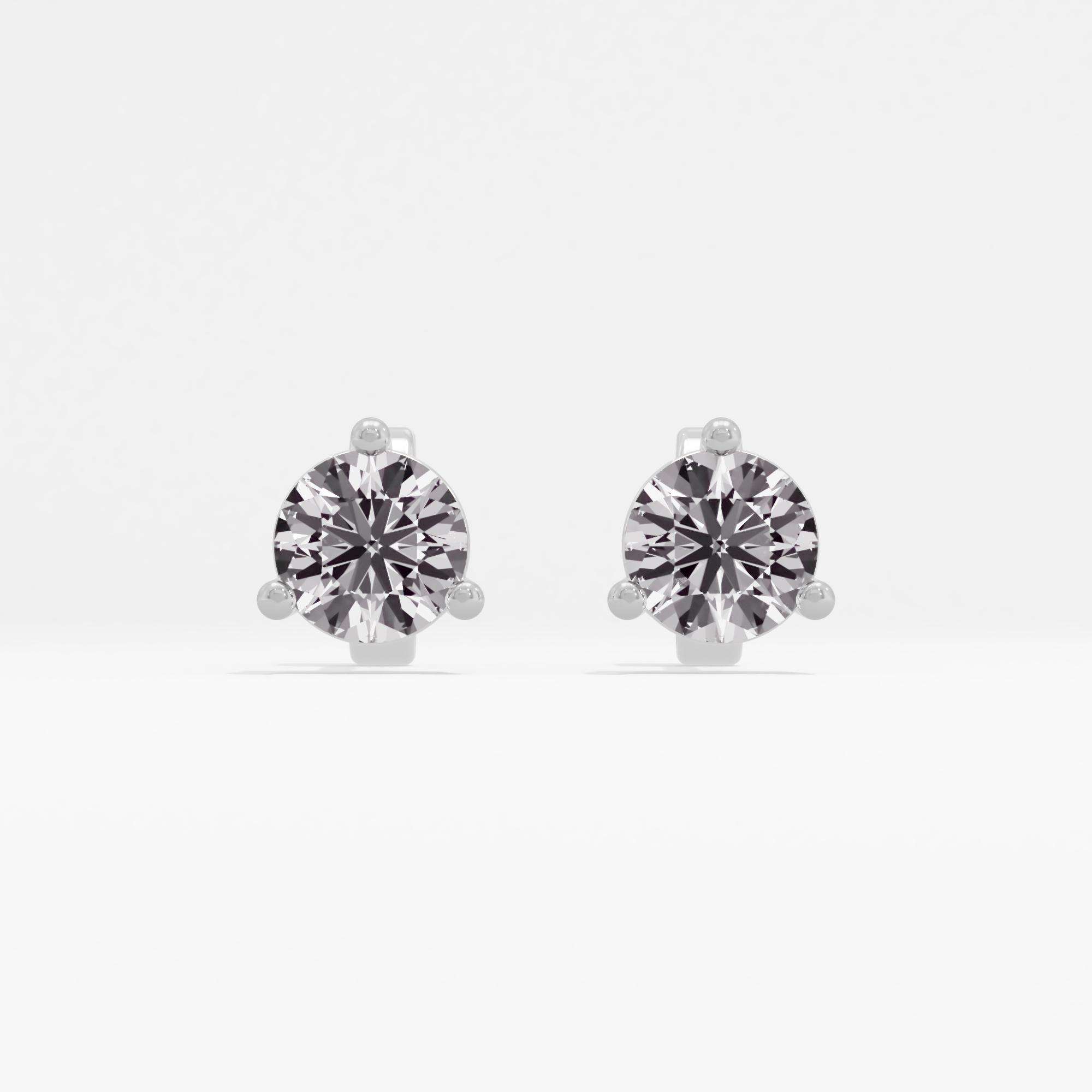 Lilian Beauty Solitaire Stud Earrings