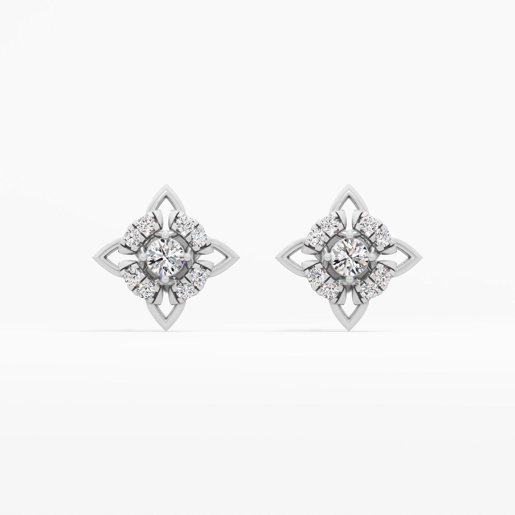 Emerging Blossom Stud Earrings