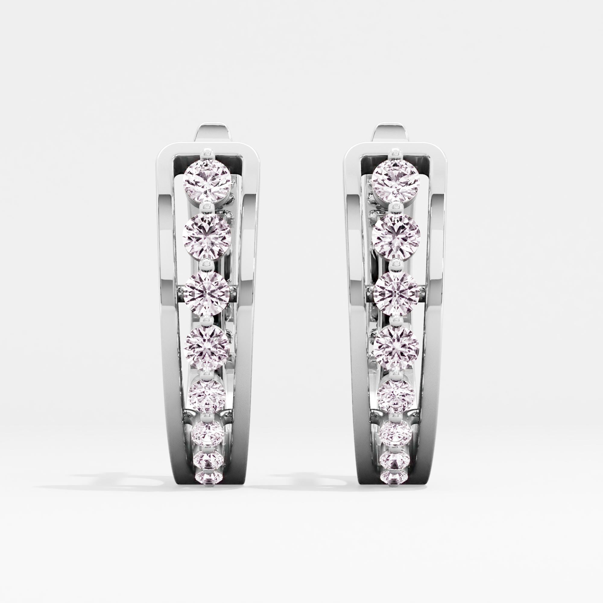 Serenade Sparkle Huggie Earrings