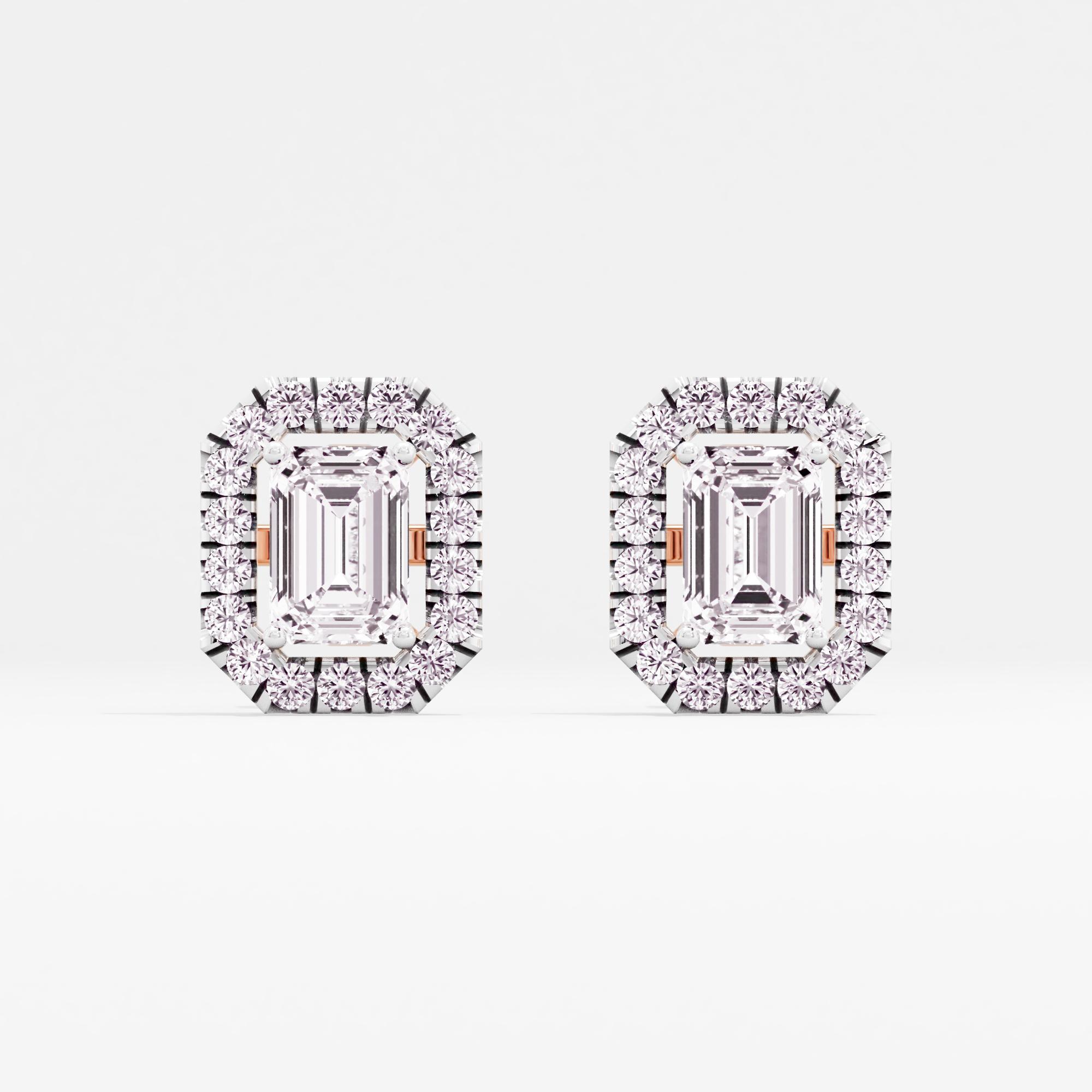 Elysian Light Halo Stud Earrings