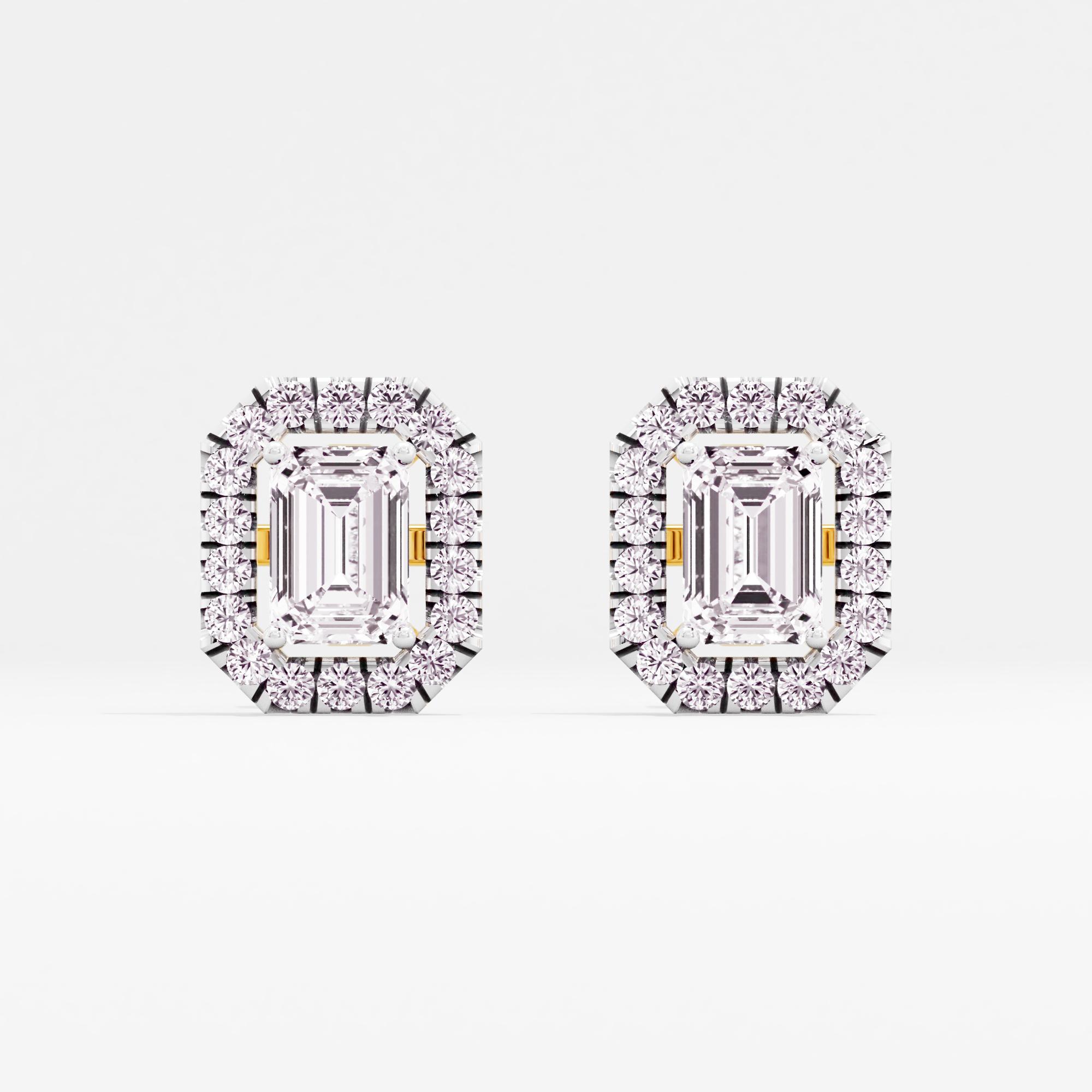Elysian Light Halo Stud Earrings