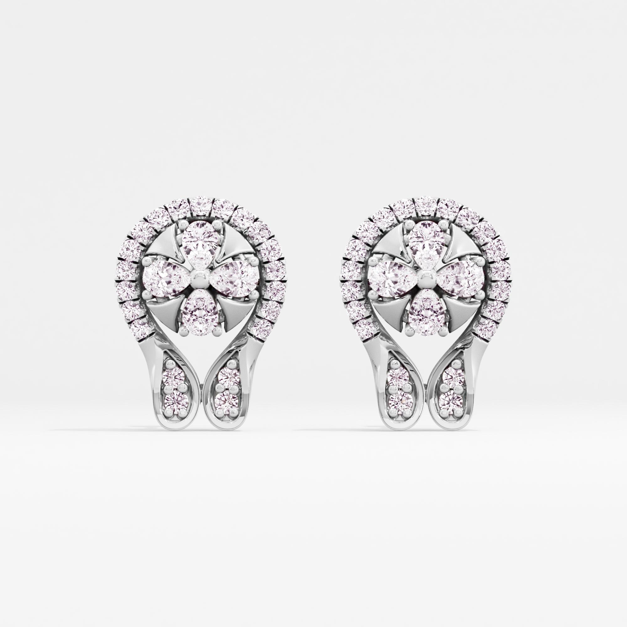 Dewdrop Starlight Stud Earrings