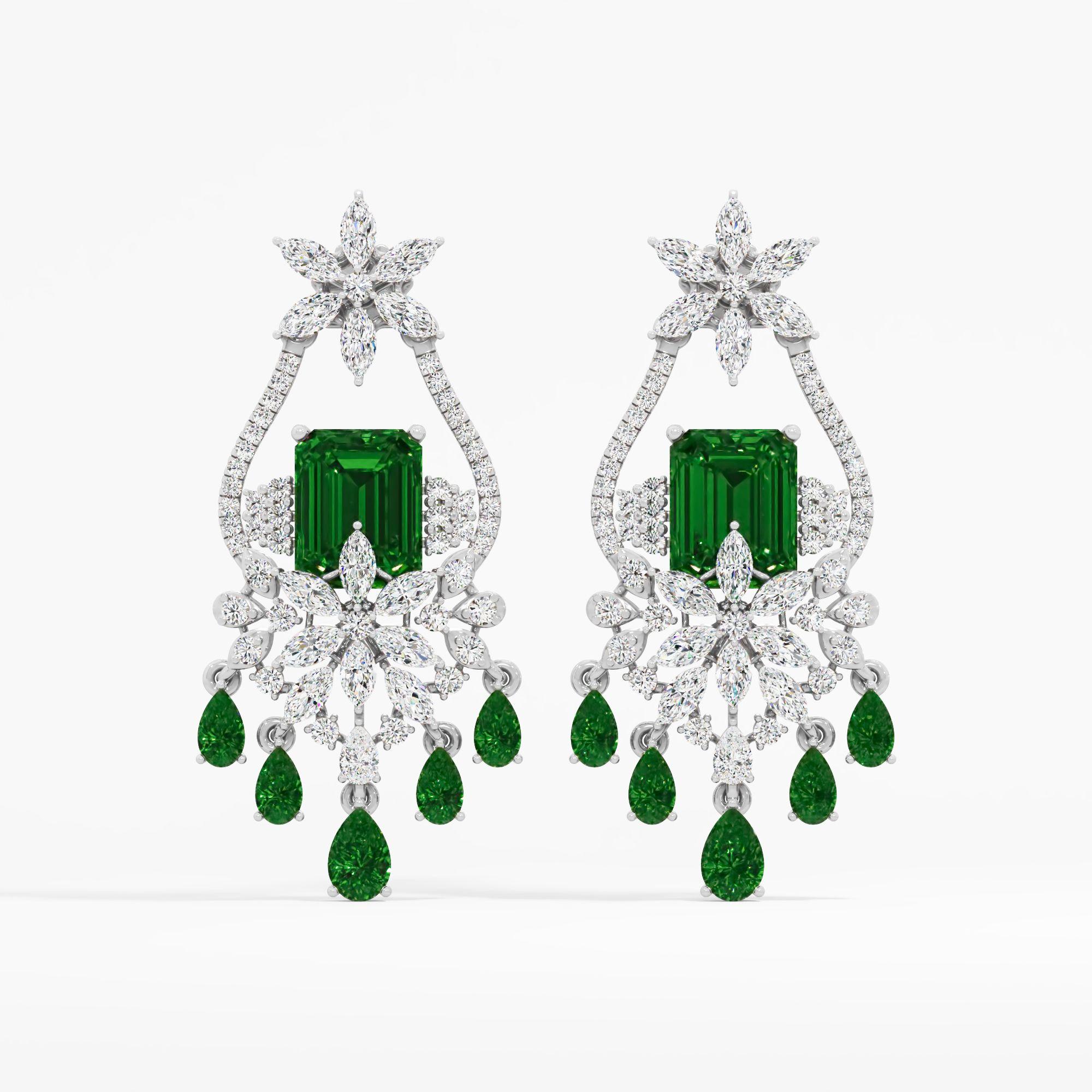 Zariya Grand Cascade Earrings