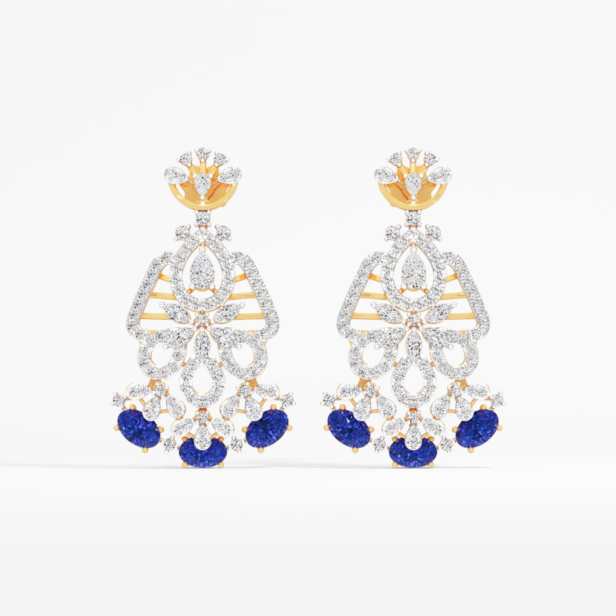 Royal Heritage Chandeliers Earrings