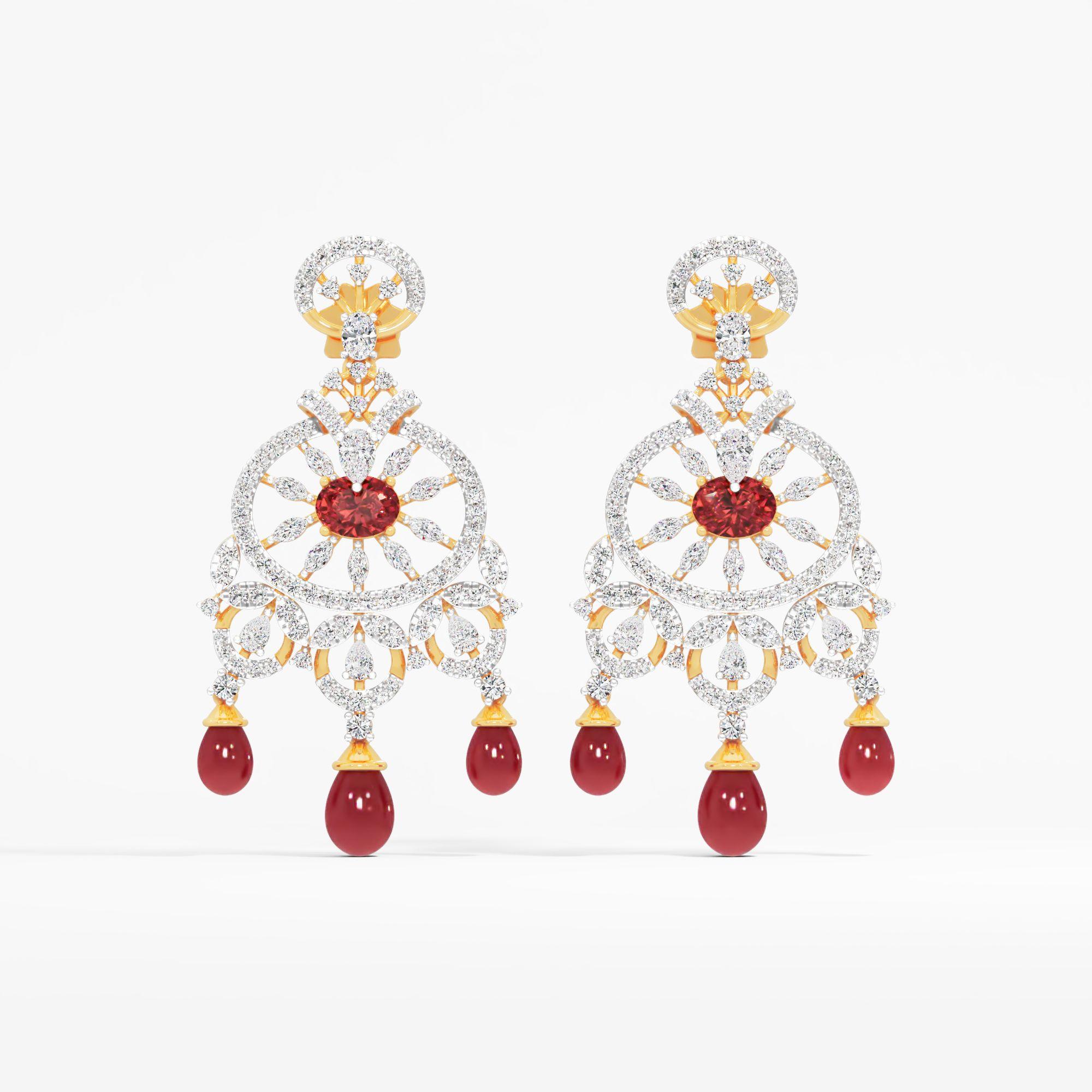 Pavitra Bandhan Chandeliers Earrings