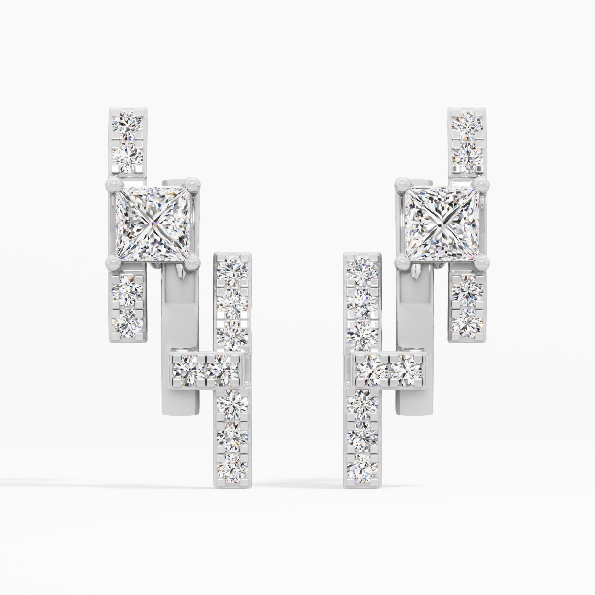 Skyline Princess Drop Earrings