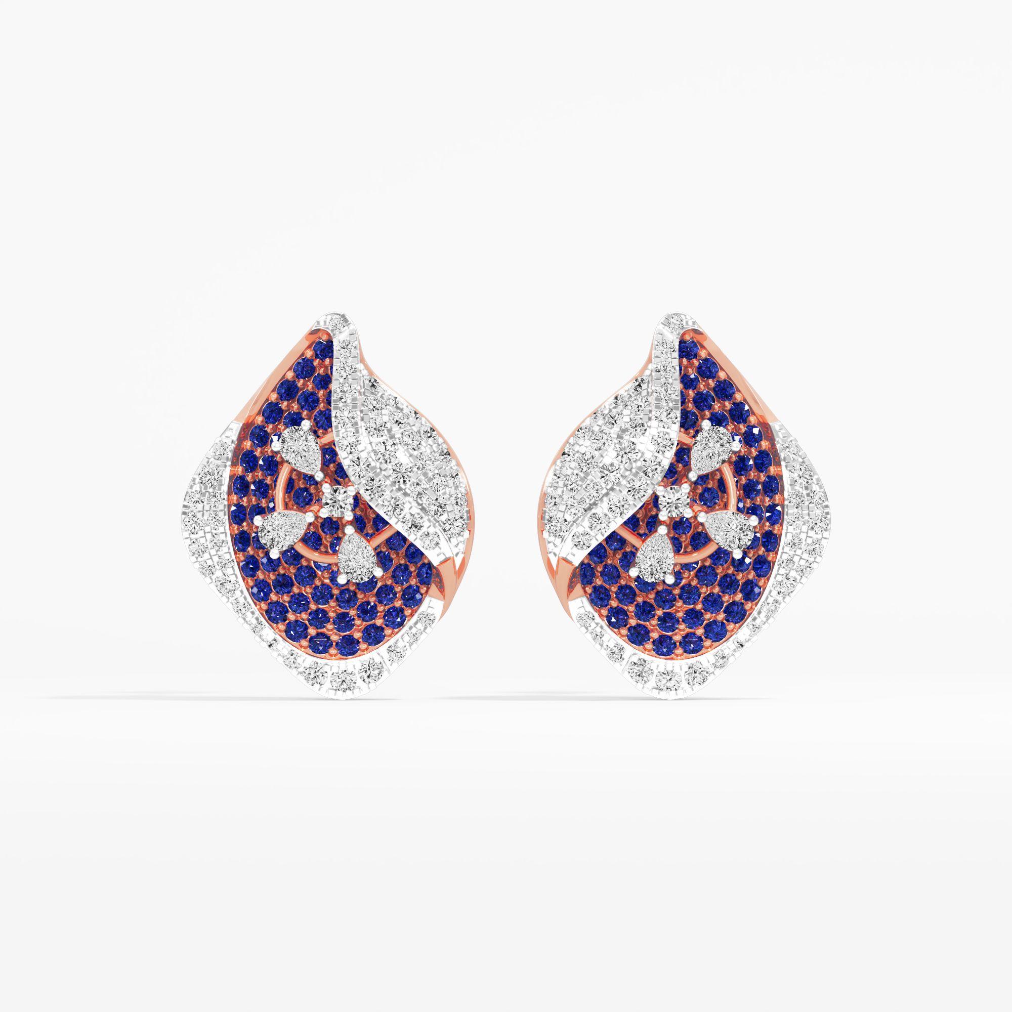 Duality Bloom Stud Earrings