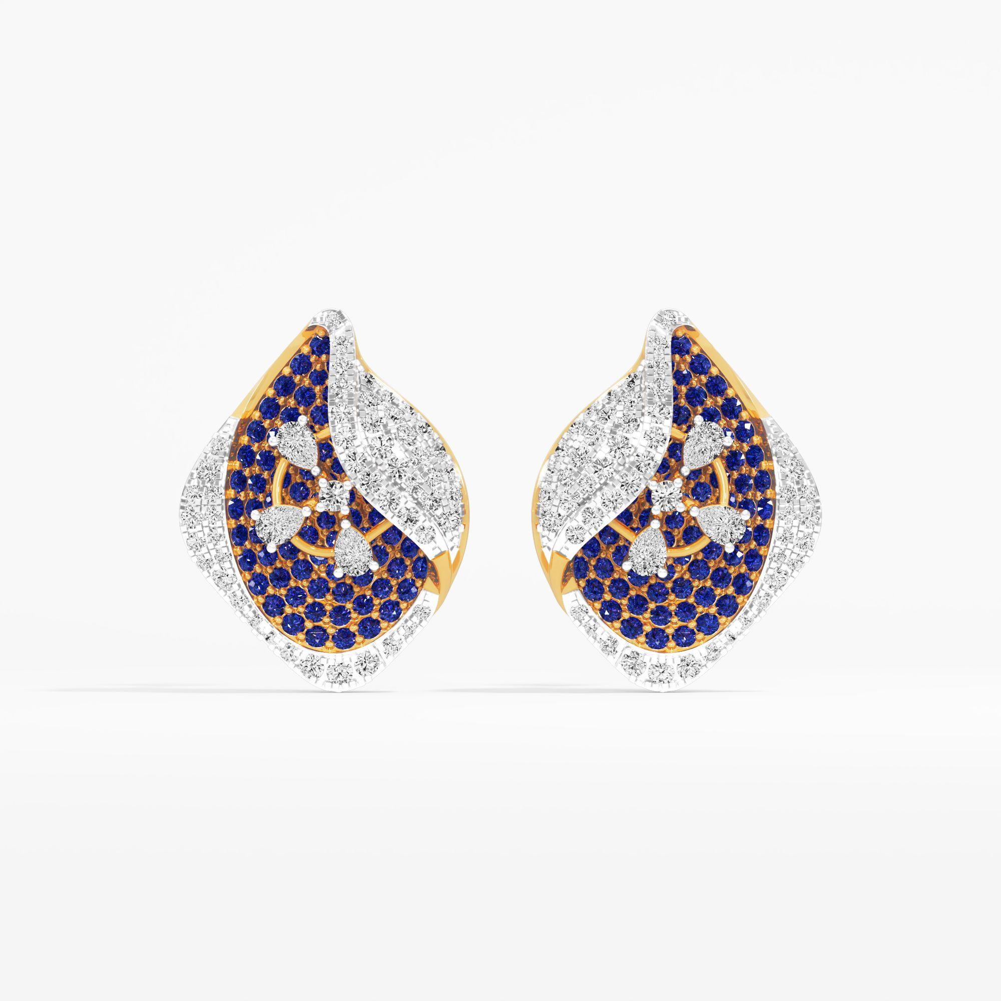 Duality Bloom Stud Earrings