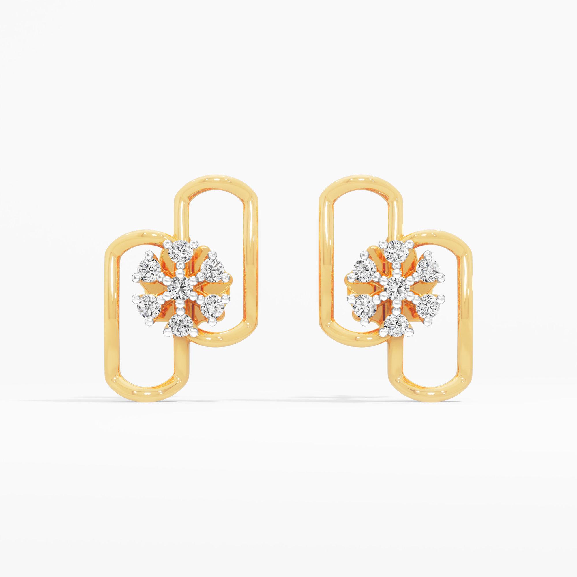 Frost Burst Stud Earrings