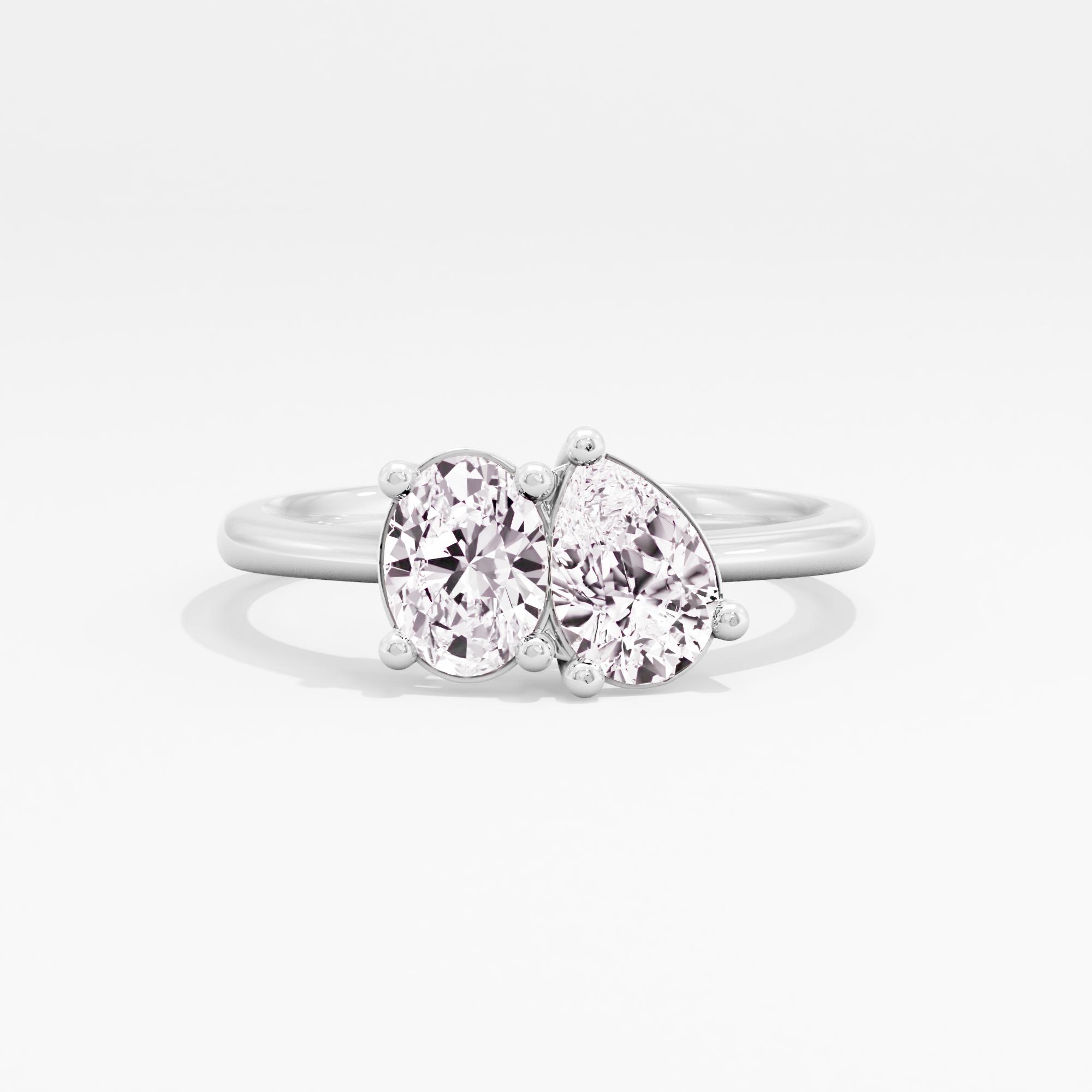 Timeless Glow 2 Stone Ring