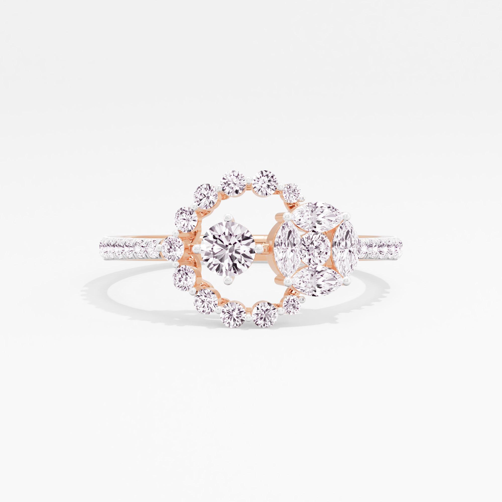 Celeste Orbit Solitaire Ring