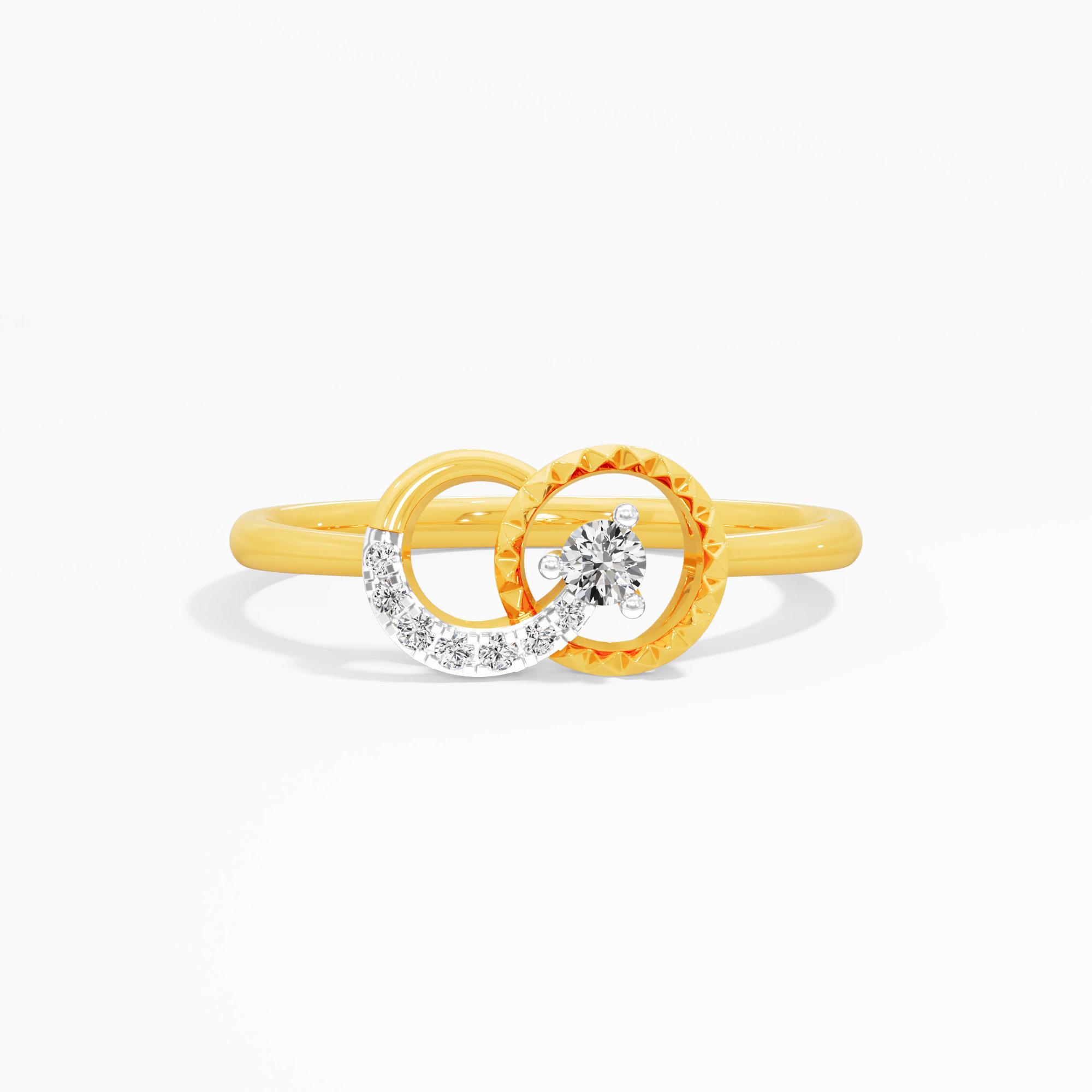 Celestial Embrace Diamond Ring