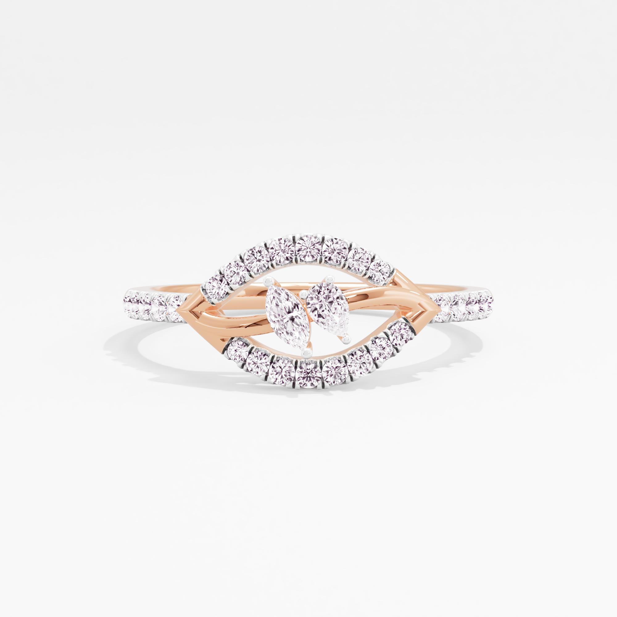 Astral Gaze 2 Stone Ring