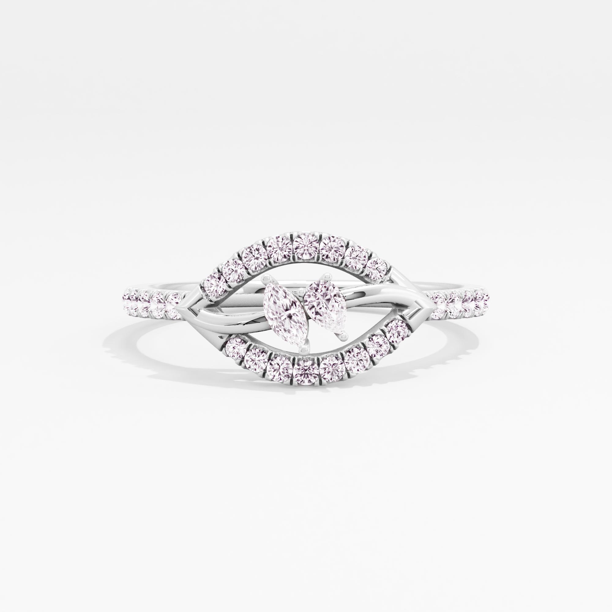 Astral Gaze 2 Stone Ring