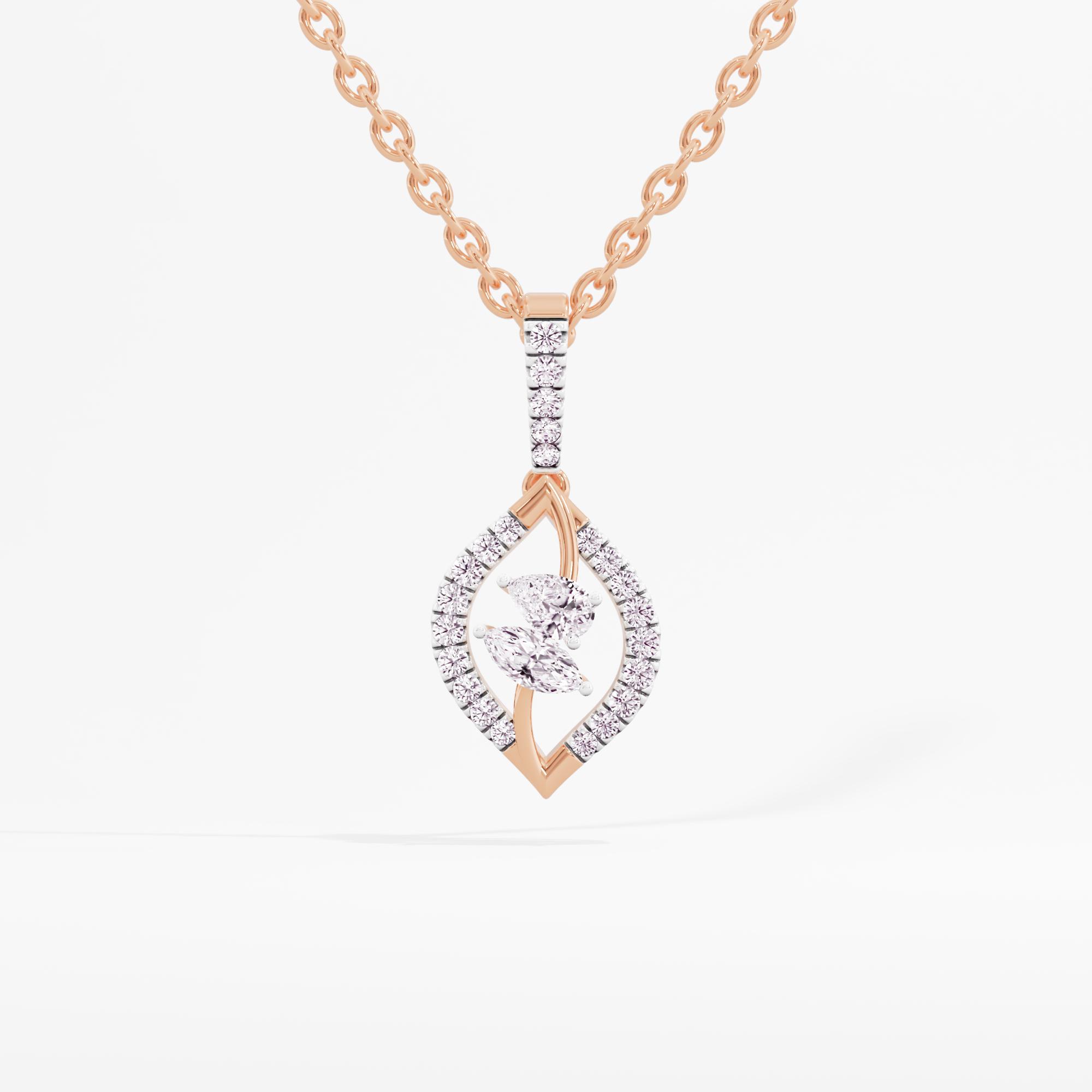 Astral Gaze 2 Stone Pendant