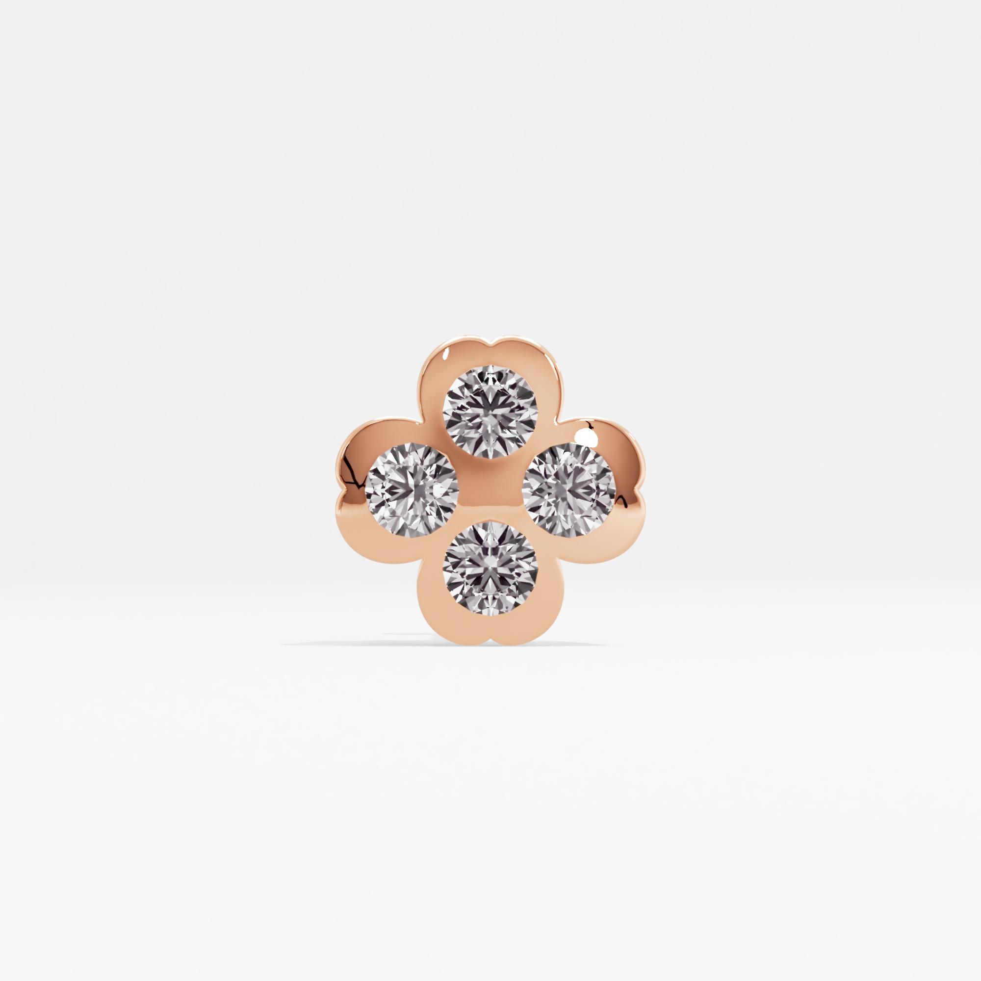 Blossom Grace Cluster Nose Pin