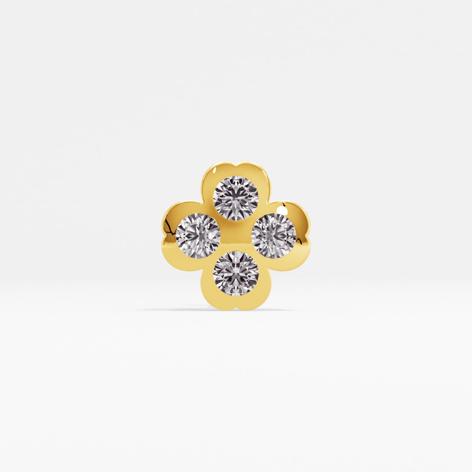Blossom Grace Cluster Nose Pin