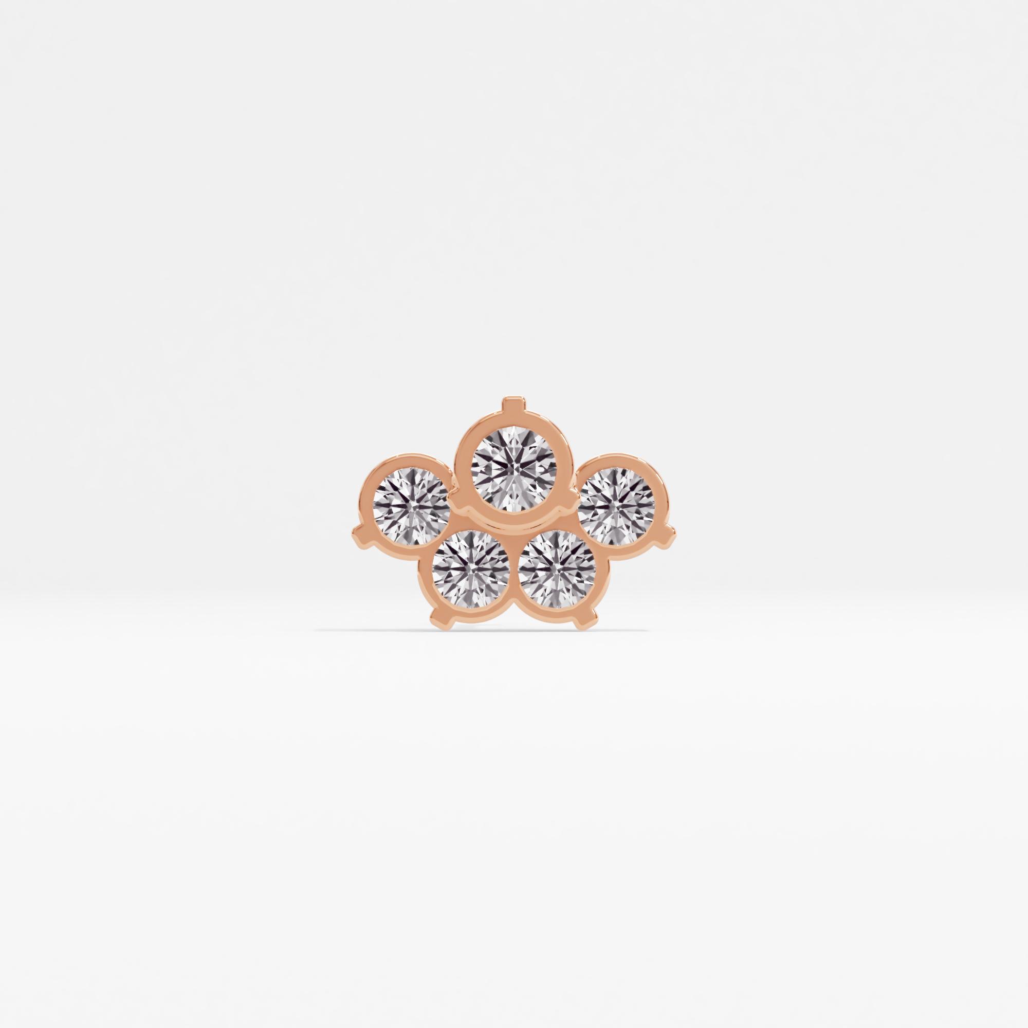 Statement Shine Cluster Nose Pin