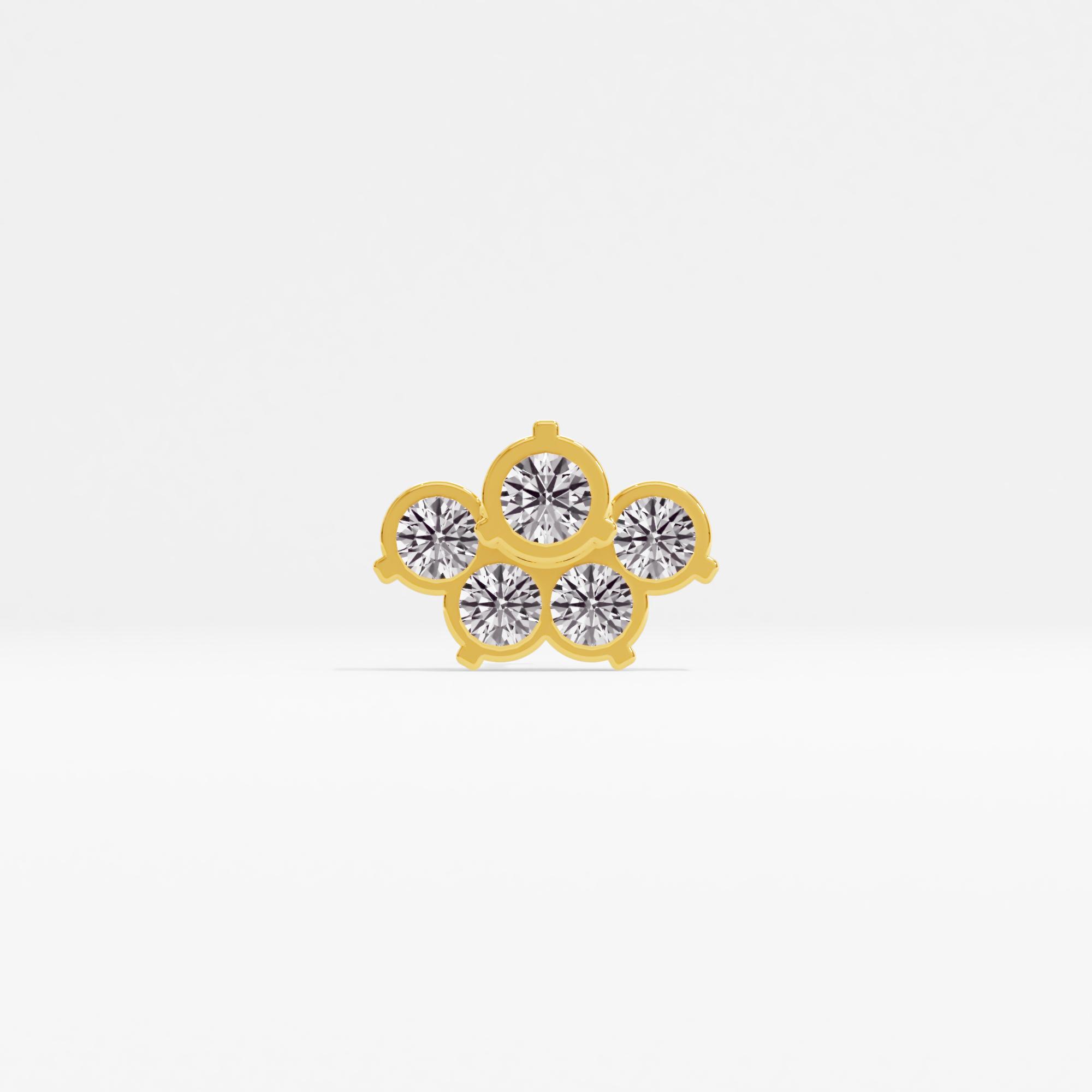 Statement Shine Cluster Nose Pin