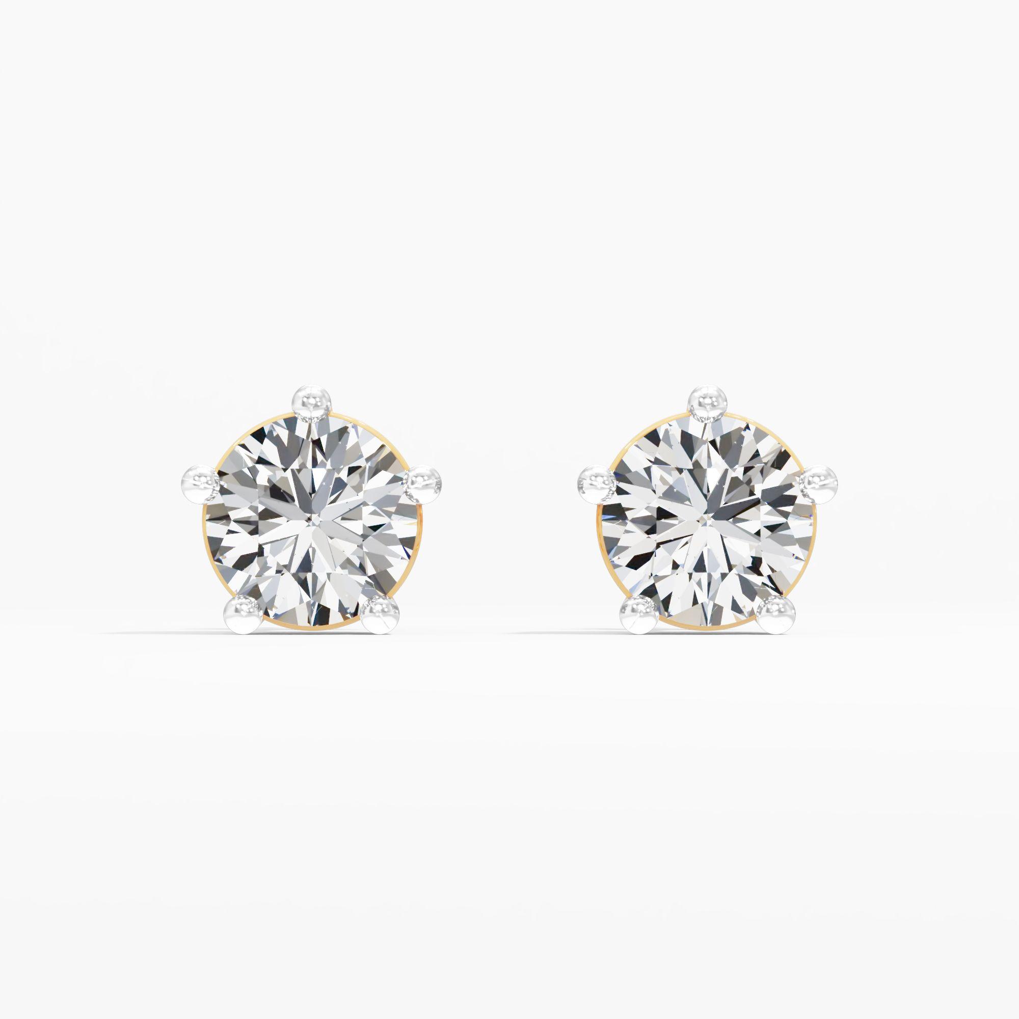 Astra Gleam Solitaire Studs