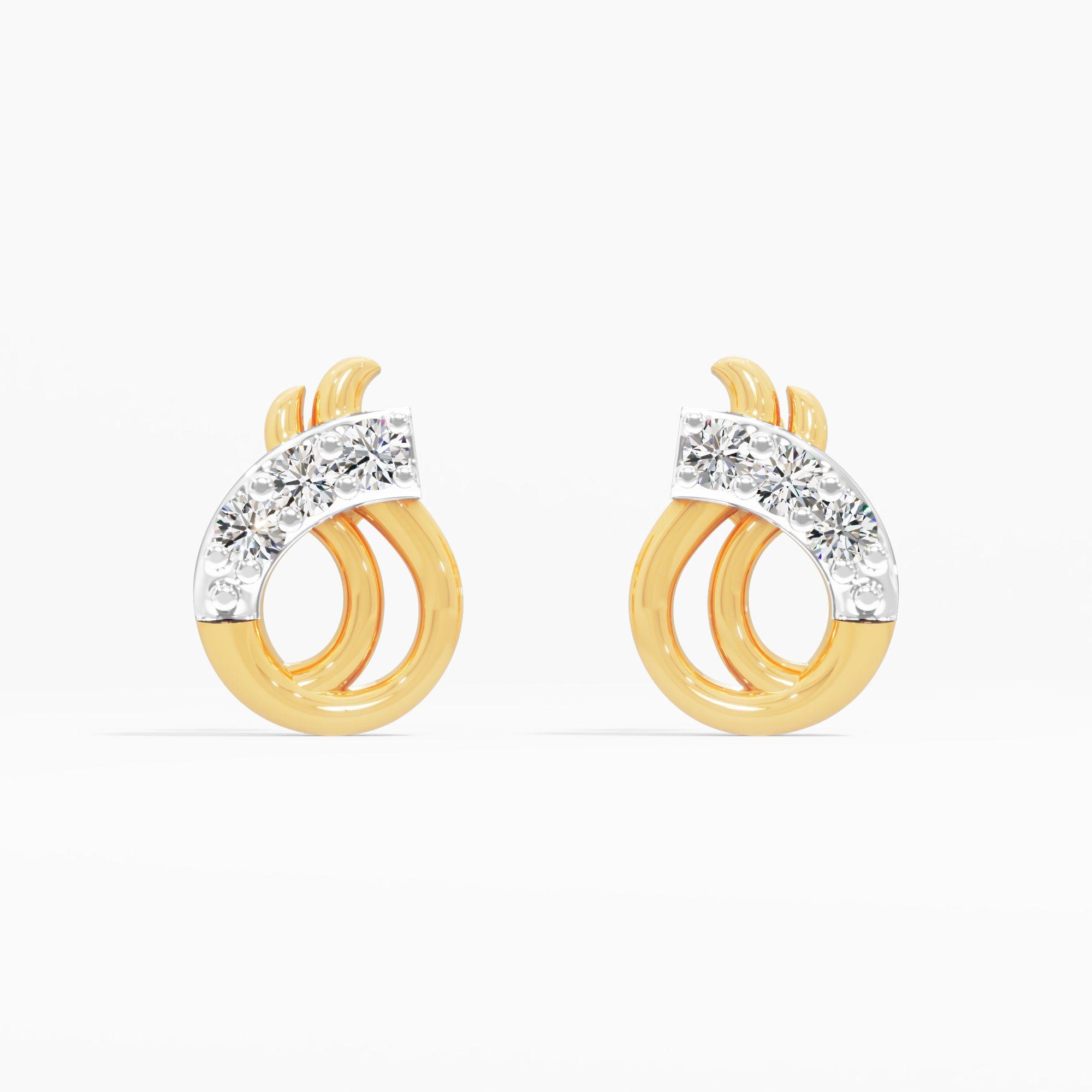 Blossoming Flora Diamond Earrings
