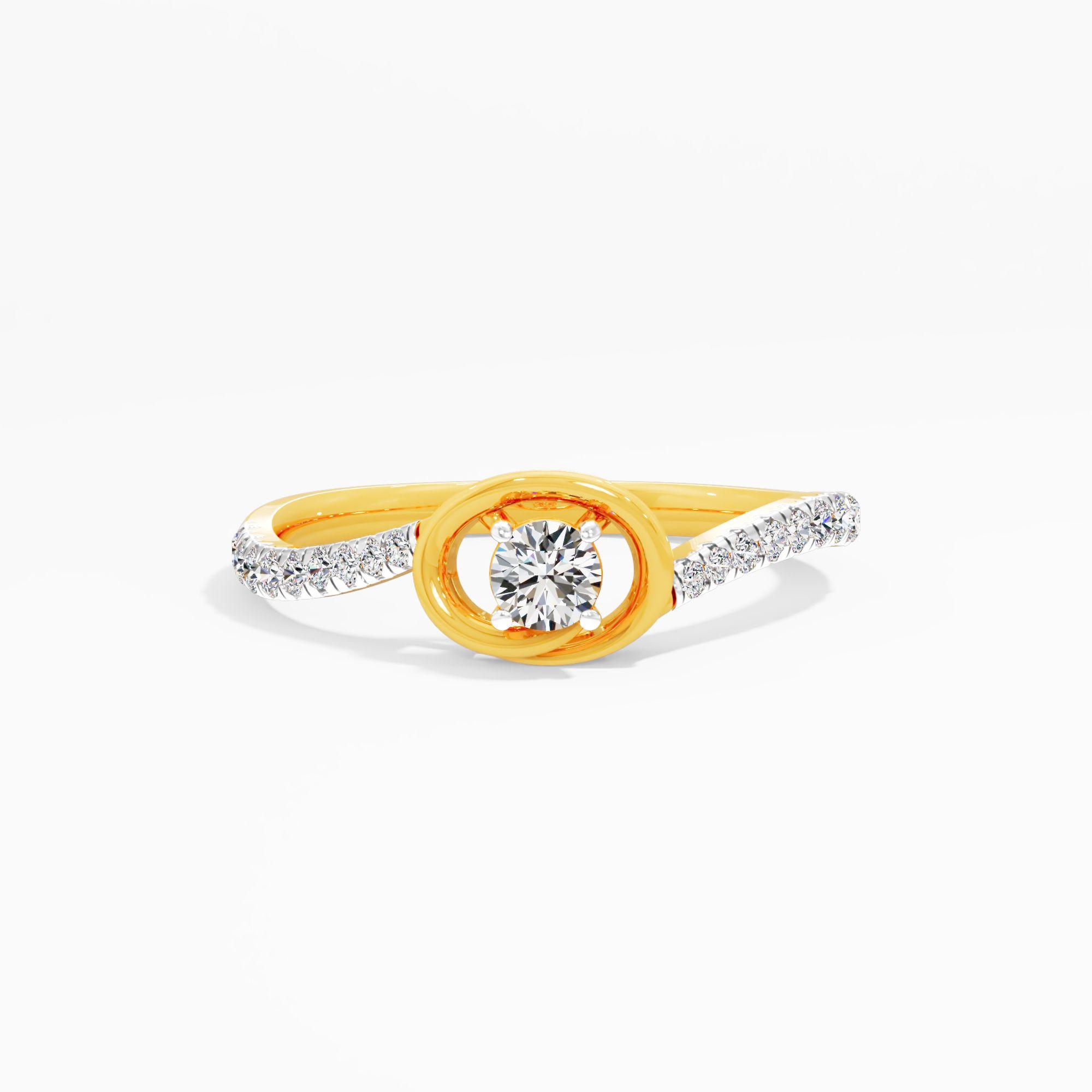 Orbit Embrace Diamond Ring