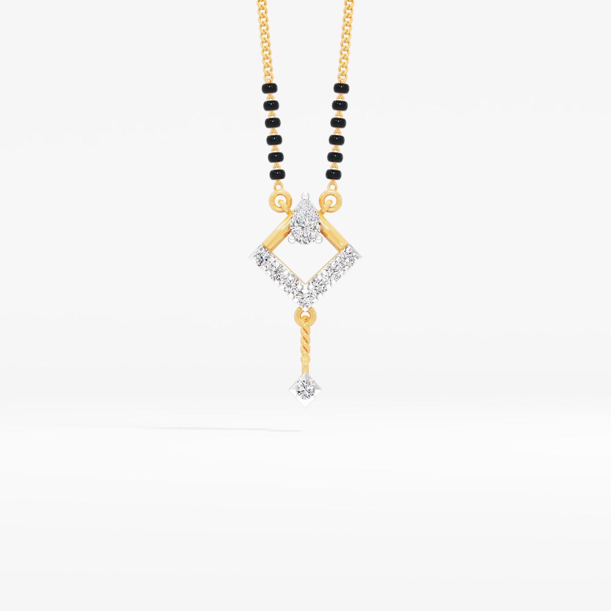 The Crested Chevron Mangalsutra